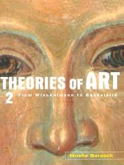 Theories of Art: 2. From Winckelmann to Baudelaire book cover