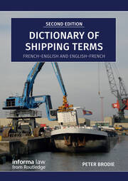Dictionary of Shipping Terms: French-English and English-French book cover