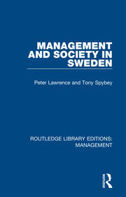 Management and Society in Sweden book cover