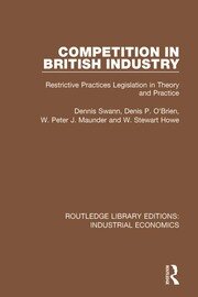 Competition in British Industry: Restrictive Practices Legislation in Theory and Practice book cover