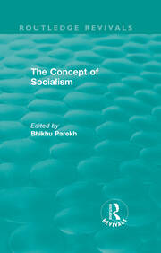 Routledge Revivals: The Concept of Socialism (1975) book cover