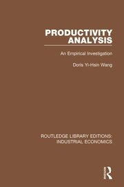 Productivity Analysis: An Empirical Investigation book cover