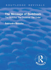 Revival: The Message of Buddhism (1926) book cover