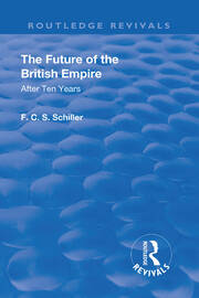 Revival: The Future of the British Empire (1936): After Ten Years book cover