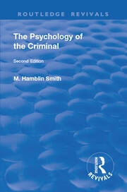 Revival: The Psychology of the Criminal (1933) book cover