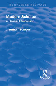 Revival: Modern Science (1929) book cover