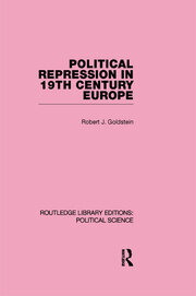 Political Repression in 19th Century Europe book cover
