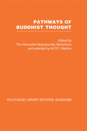 Pathways of Buddhist Thought: Essays from The Wheel book cover