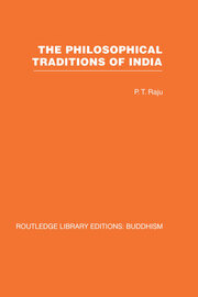 The Philosophical Traditions of India book cover