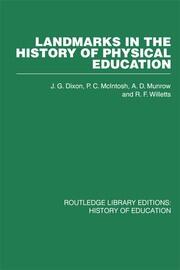 Landmarks in the History of Physical Education book cover