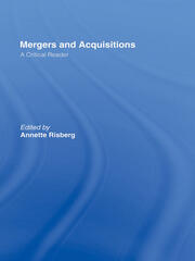 Mergers & Acquisitions: A Critical Reader book cover