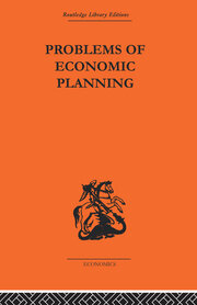 Politics of Economic Planning: Papers on Planning and Economics book cover