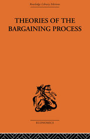 Theories of the Bargaining Process book cover