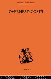 Overhead Costs book cover