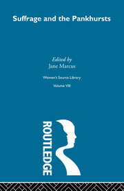 Suffrage and the Pankhursts book cover