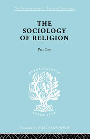 Soc Relign Pt1:Est Relg Ils 79 book cover