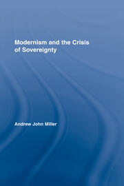 Modernism and the Crisis of Sovereignty book cover