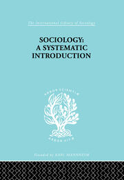 Sociology: A Systematic Introduction book cover