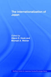 The Internationalization of Japan book cover