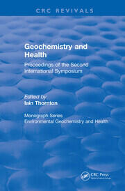 Revival: Geochemistry and Health (1988): Proceedings of the Second International Symposium book cover