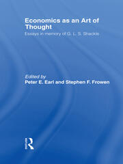 Economics as an Art of Thought: Essays in Memory of G.L.S. Shackle book cover
