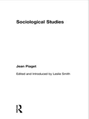 Sociological Studies book cover
