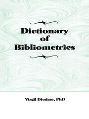 Dictionary of Bibliometrics book cover