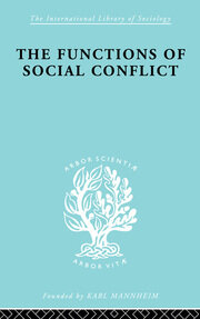 Functns Soc Conflict   Ils 110 book cover
