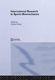 International Research in Sports Biomechanics book cover