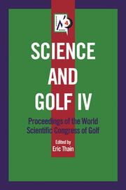 Science and Golf IV book cover