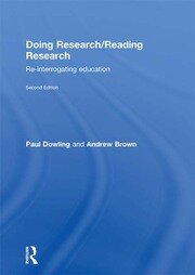 Doing Research/Reading Research: Re-Interrogating Education book cover