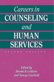 Careers In Counseling And Human Services book cover