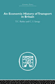 Economic History of Transport in Britain book cover