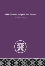 Max Weber's Insights and Errors book cover