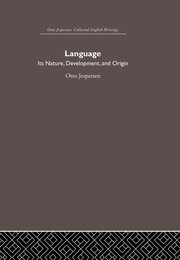 Language: Its Nature and Development book cover