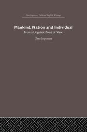 Mankind, Nation and Individual book cover