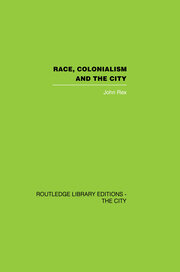 Race, Colonialism and the City book cover