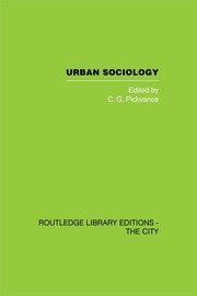 Urban Sociology: Critical Essays book cover