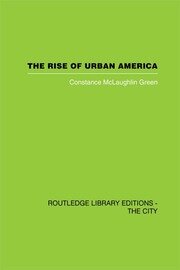 The Rise of Urban America book cover