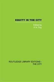Equity in the City book cover