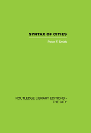 Syntax of Cities book cover