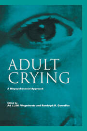 Adult Crying: A Biopsychosocial Approach book cover
