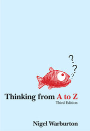 Thinking from A to Z book cover