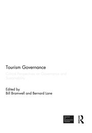 Tourism Governance: Critical Perspectives on Governance and Sustainability book cover