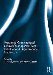 Integrating Organizational Behavior Management with Industrial and Organizational Psychology book cover
