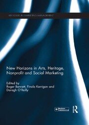 New Horizons in Arts, Heritage, Nonprofit and Social Marketing book cover