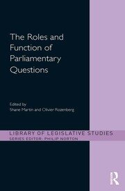 The Roles and Function of Parliamentary Questions book cover