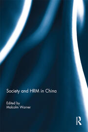 Society and HRM in China book cover