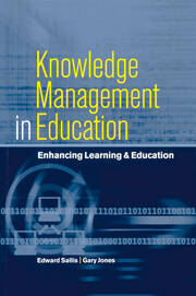 Knowledge Management in Education: Enhancing Learning & Education book cover