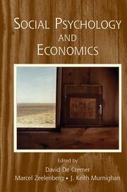 Social Psychology and Economics book cover